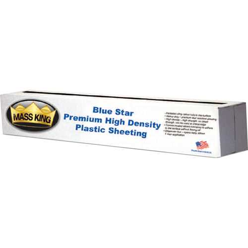 Blue Star Premium Paintable Plastic Sheeting
