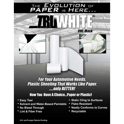 True White Plastic Sheeting