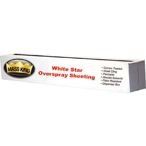 White Star Overspray Plastic Sheeting